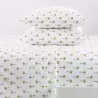 4-Piece Palm Tree Ultra Soft Coastal Printed Microfiber Full Sheet Set