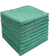 Cobra WRAP TOOLS Miracle Edgeless Microfibre Towels - Supersoft 365 GSM - Rounded Fibres & Scratch-Free Automotive Care Cleaning Cloths - Perfect for Cars, Motorcycles & Bicycles | 40x40cm (10 Pcs)