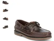 Sperry Top-Sider Mako 2 Eye Moc Amaretto Brown Boat Shoe US sizes 8-15/NEW WIDE!