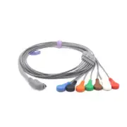 GE-SEER Light 16P 2008594-004 Holter ECG Cable Compatible 7leads AHA Snap