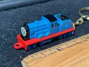 RARE! First Run ERTL Thomas The Train Keychain "THOMAS" #0282U