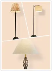 Antique Floor Lamp Antique Stand Reading Lighting Shade Floor Lamps