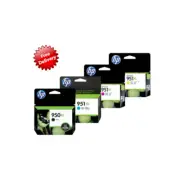 Genuine Original HP 950XL Black / 951XL Colour High Yield Ink Cartridges