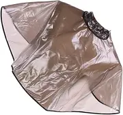 Vaguelly 1pc Hairdressing Shawl Non Stick Hair Cutting Cape for Home Salon Use Comfortable Material Easy to Clean Brown Hair Dyeing Cloth Breathable Design Occasion