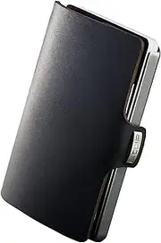 [I-CLIP] Soft Touch Black Wallet