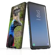 For Samsung Galaxy Note 9 Case Armour Tough Cover, Cassowary