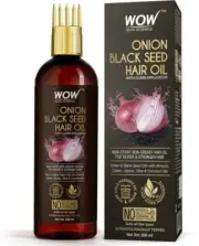 WOW Skin Science Onion Black Seed Hair Oil - Promotes Hair Growth 200mL