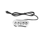 5 Pin Straight Head 6-Button Sofa Motor Lifting Hand Controller With Usb Charging Port