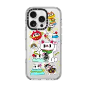 iPhone 16 Pro Clear Case MagSafe Compatible Japanese folk toys