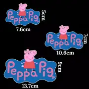Pre Cut Peppa pig Logo Edible image/ Peppa pig logo cake topper/ Peppa pig