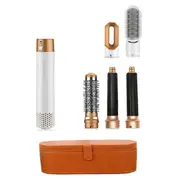 5 in 1 Multi Hair Dryer Styler Air Curler for Hair 3-in-1 Multi Hair Styler Dry Curling Straight EU Plug White