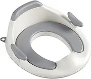 Potty Training Seat,Toilet Trainer,Stability Toilet Seat,Foldable Seat,Travel Potty, with Safe Handles and Detachable Cushion for Boys and Girls, Need to Go to The Toilet, Grey