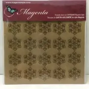 Magenta Laser-Cut Chipboard - Snowflakes CBC05 - NEW