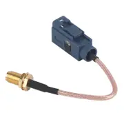 Car GPS Antenna Adapter Cable - Fakra to SMA, 13cm Length, Fine Copper Connector