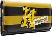 [Xamic] H.P. Hufflepuff House Stripes Yellow Coin and Card Tri-Fold Purse