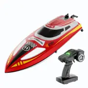Flytec V003 RTR 2.4G 30km/h RC Boat High Speed Competitive Racing LED Lights Waterproof Auto Capsize Reset Self-Righting