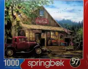 Springbok 1000 Pieces Puzzle Country General Store Coca-Cola 24x30 Brand New