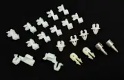MAZDA RX3 808 RX4 929 COUPE 2 DR INTERIOR INNER DOOR RELEASE LOCK ROD CLIP KIT (for: Mazda)