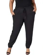 [Indigo Tonic] Jada Jean Jogger Pant in Black