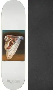 Zero Skateboards Hess Nature Barn Owl 8.37" Skateboard Deck + griptape