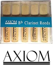 Axiom Clarinet Reeds 1.5 - Box of Ten Quality Reeds