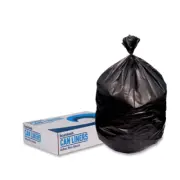 "Heavy Duty 23 Gallon Trash Bags - 28x45 Black Can Liners, 0.9 Mil Thickness