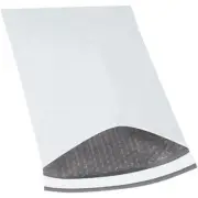 10.5 x 16 Inch Padded Envelopes Bulk, Bubble Lined Wrap, White, Pack of 100
