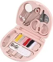 OHPHCALL Embroidery Case Sewing Kit Set Tailor Tool Holder Storage Box Curved Needles