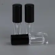 3x 3mL Mini Glass Refillable Fragrance Bottles Perfume Scent
