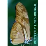 BUTTERFLY LINED JOURNAL: COOL COLOURFUL LINED JOURNAL, 120 PAGES, 6 X 9, BLANK BUTTERFLY JOURNAL TO WRITE IN
