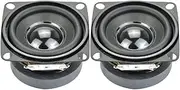 PZNGNKELPT 2Pcs 2 Inch 4Ohm 5W HiFi Full Range Speaker Mini Woofer Speakers Audio Subwoofer Loudspeaker Home Threater DIY Bookshelf Speaker