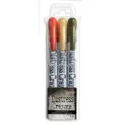 Tim Holtz Distress Halloween Pearlescent Crayon Set #5