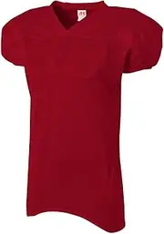[A4] NB4242 Youth Nickleback Football Jersey W/Double Dazzle Cowl And Skill Sleeve Cardinal Xs