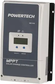 Powertech 60A MPPT Solar Charge Controller for Lithium or SLA Batteries