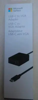 GENUINE Microsoft 1858 USB-C to VGA Adapter