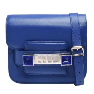 【Proenza Schouler】PS11 TINY 牛皮斜背包(寶藍-展示品H00083-C039M-5026)