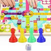 Classic Flying Chess Game Suit Checkers Flying Chess Game Family Party Fun Toys