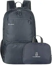 Lightweight Foldable Backpack Men Women Waterproof Packable Backpack Travel Hiking Daypack Grey