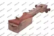 NATURAL WOODEN INDIAN MUSICAL INSTRUMENT CLASSICAL HANDMADE JOGIYA SARANGI