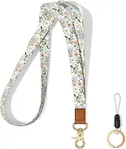 Hsxnam Neck Lanyard Key Chain, Long Lanyard Strap Keychain Holder for Women Men Car Keys ID Badges Card Wallet Phone Camera