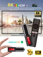 4K TV Stick Android 12 5G Dual WiFi Smart TV Box 2G+16G Media Player 3D Movies