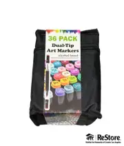 36 Pack Alcohol Based Dual Tip Art Markers