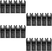 EZONDEAL Oscillating Tool Blade, 10PCS Oscillating Saw Blades Metal Cutting Multi Tool Blades Kits Wood Metal Nails Plastic, Multitool Blades Compatible With Dewalt Milwaukee Bosch Dremel Rockwell