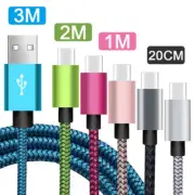 2m 3m Genuine Fast Charger For Samsung Android Type C USB C Data Charging Cable