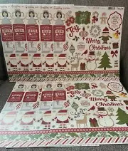 Echo Park Element Sticker sheets ** total 9 sheets **
