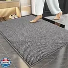 Yancorp Front Door Mat 32"x 47" Faux Jute Indoor Entrance Doormat Outdoor Wel