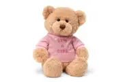GUND - It's a Girl (Pink T-Shirt) Message Bear - Soft Toy Teddy Bear, 1 year+