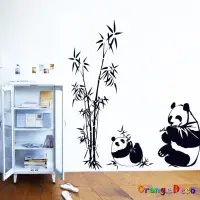 在飛比找蝦皮商城優惠-【橘果設計】貓熊 壁貼 牆貼 壁紙 DIY組合裝飾佈置