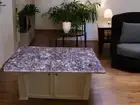 48"x36" Amethyst Conference Office Meeting Table Top Luxury Console Bar Desk Dec