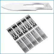 10pcs Carbon Steel No. 36 Sealed Sterile Scalpel Blades Modelling Craft Tool